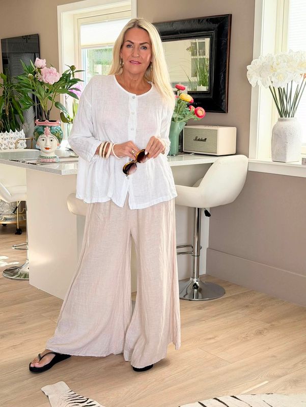 Lisa Linen Blouse