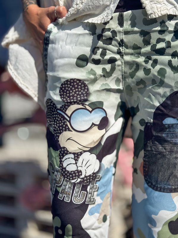 Space Mickey Stretchy Pant