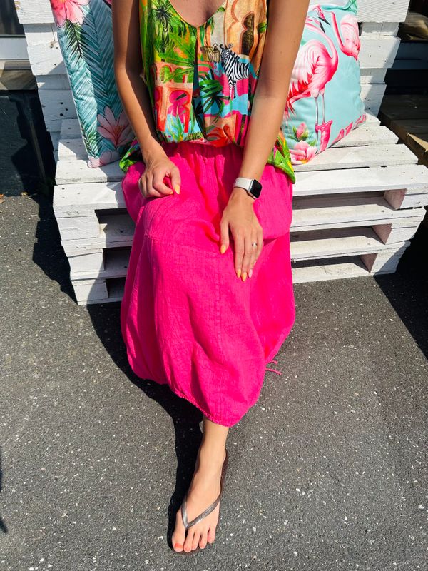 Riggy Linen Skirt