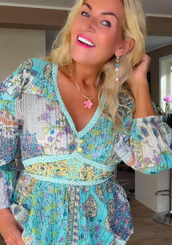 Pop Boho Blouse