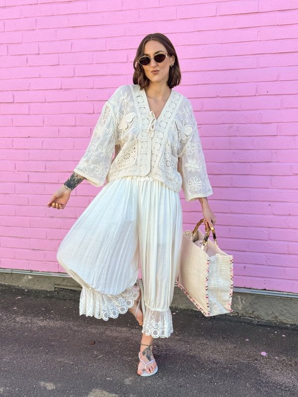 Boheme Lace Pants Qnuz