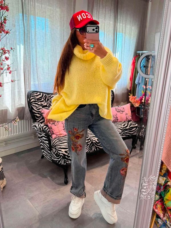 Cinderella Knit Sweater Love Forever