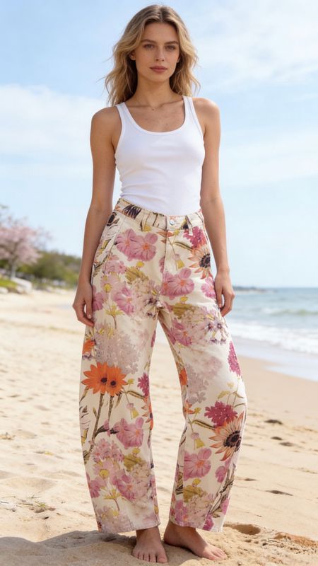 Flora Barrel Pant