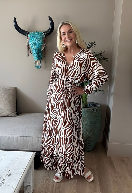 Zebra Butterfly Dress