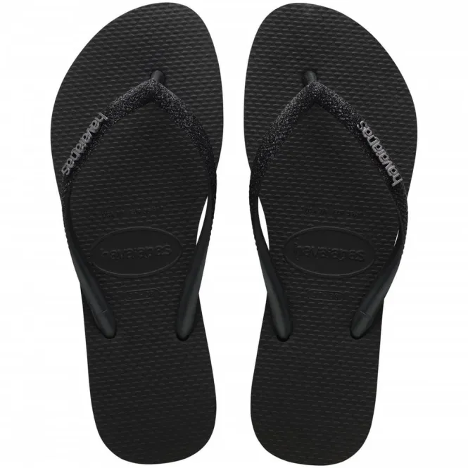 Hovedbilde Slim Glitter Black Havaianas