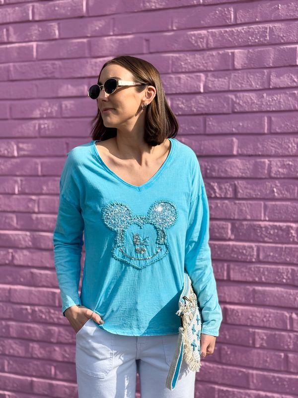 Mickey Washed sweater