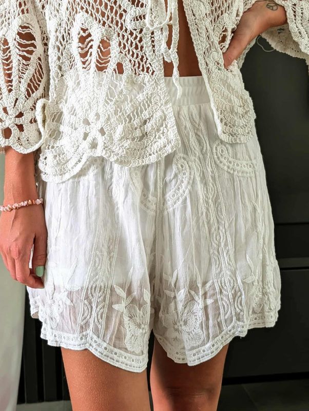 Embroidery Shorts