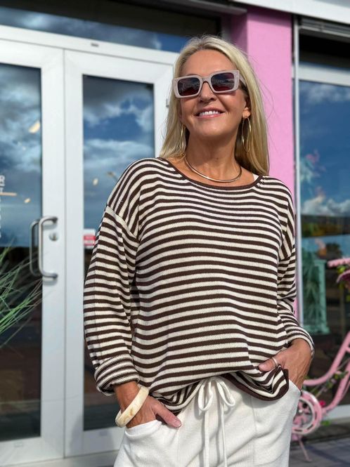 Hovedbilde Marielle Stripe Sweater ...