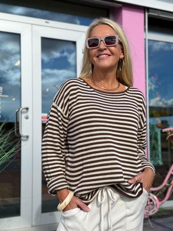 Marielle Stripe Sweater Sister Soul