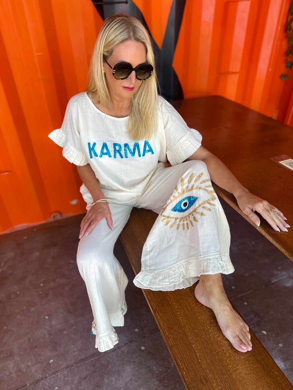 Karma Eye Tee Mother Boah Exclusive