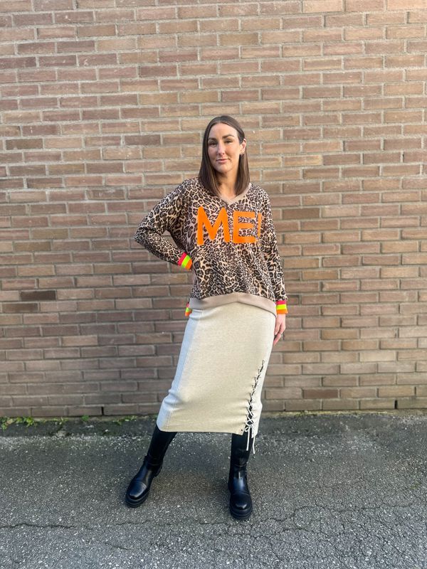 Midi Knit Skirt Miss Goodlife