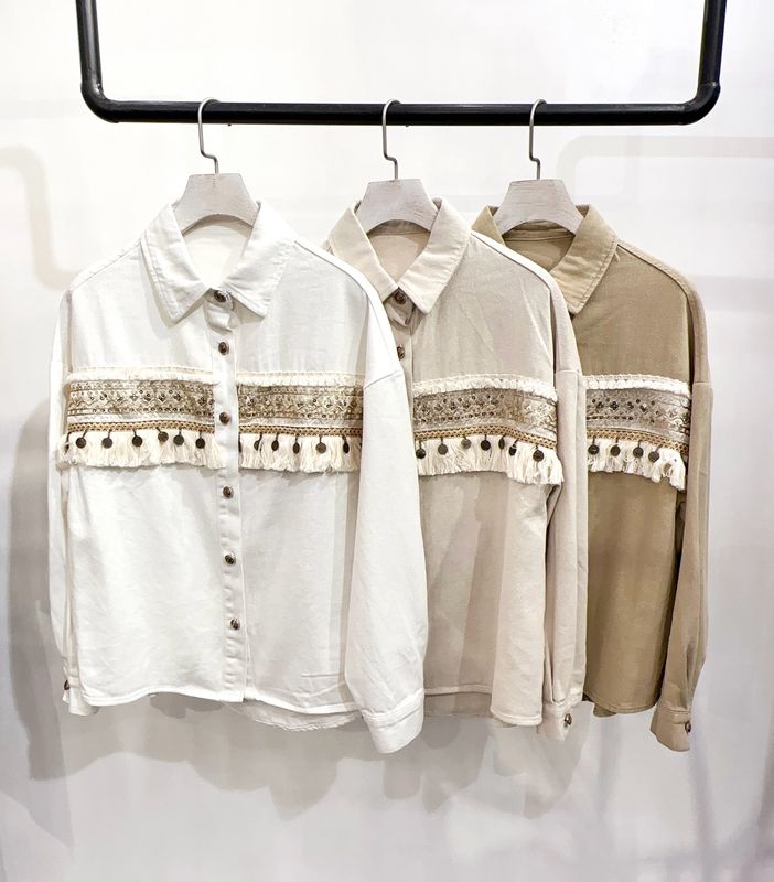 Fringey Shirt Jacket