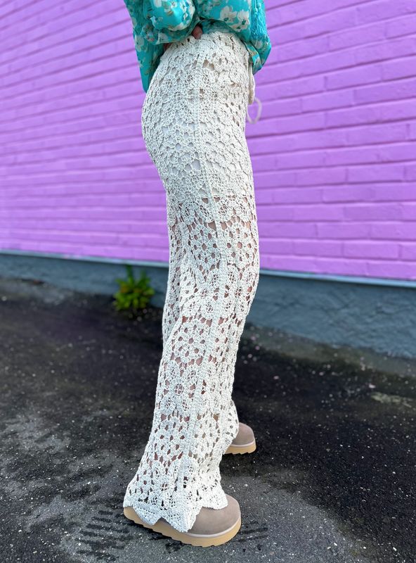 Hanna Crochet Pant