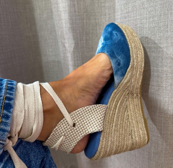 Hovedbilde Denim Wedges Colors of ...