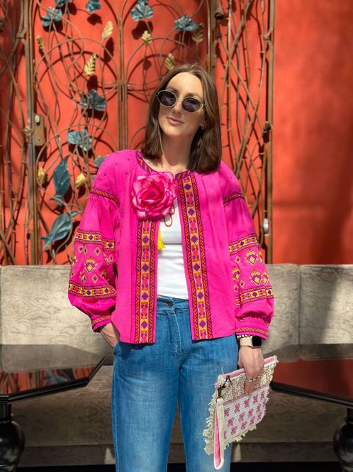 Hovedbilde Pink Embroidery Jacket Place ...