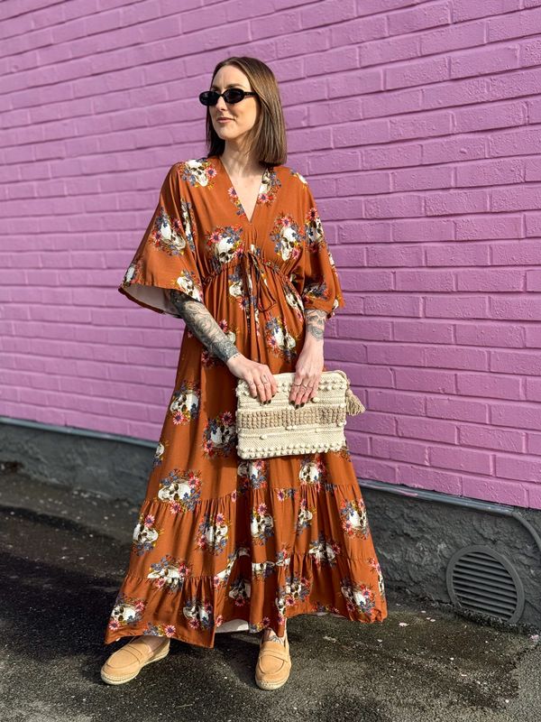 Skull Butterfly Dress