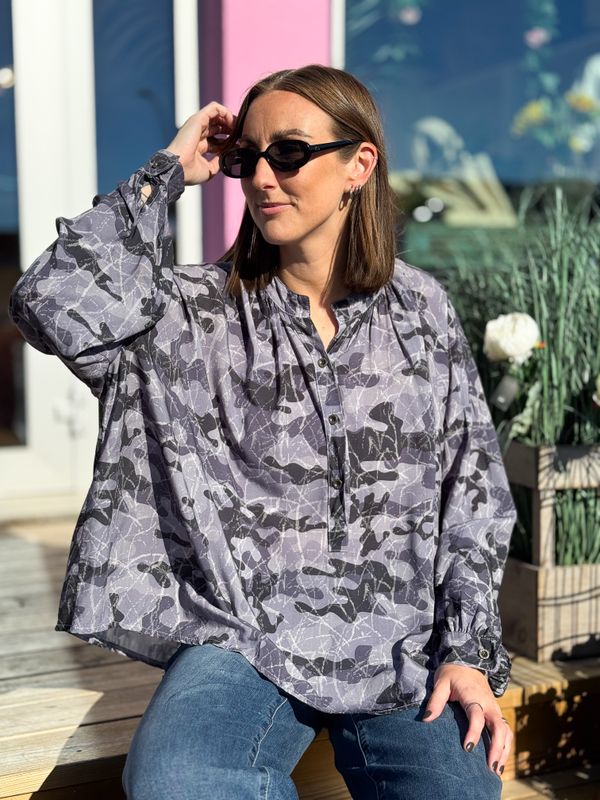 Camouflage Blouse