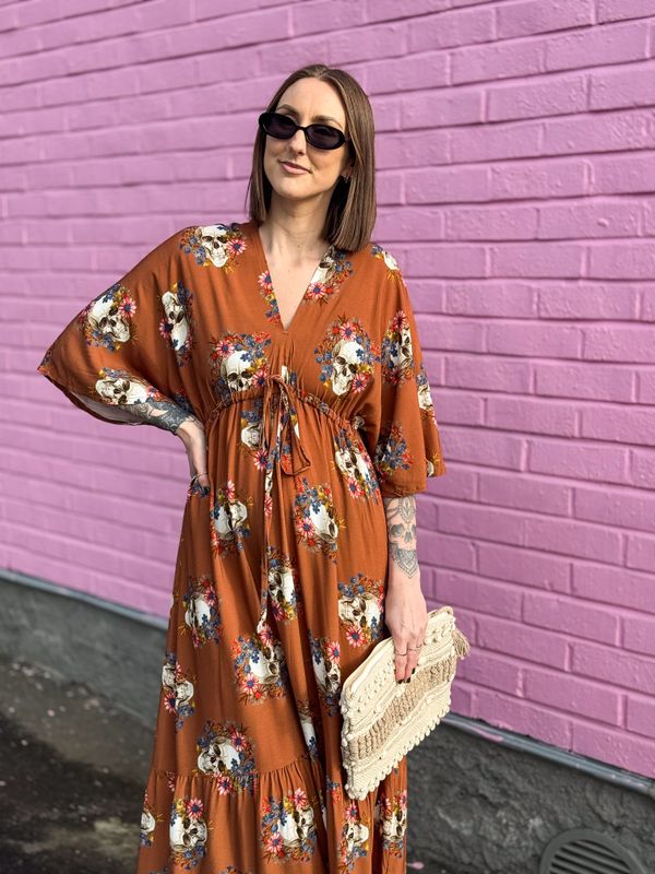 Skull Butterfly Dress
