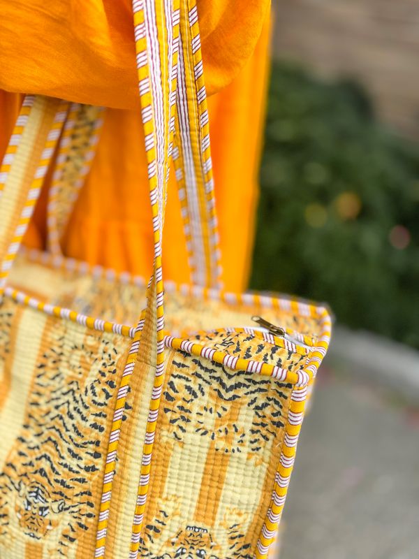 Yellow Tiger Bag