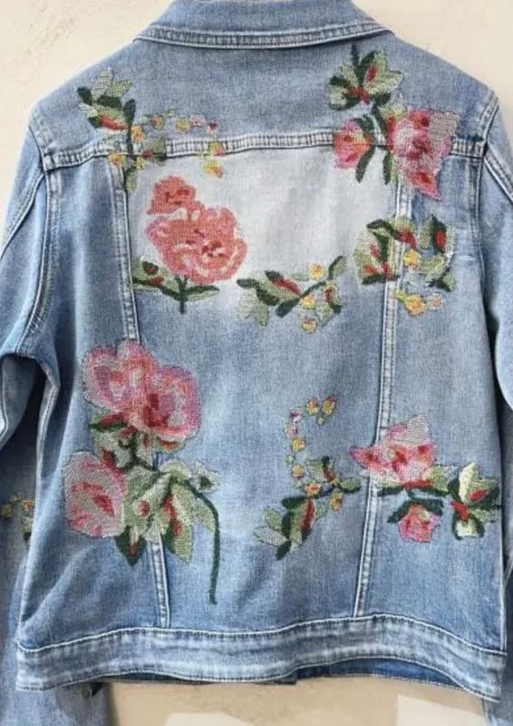 Bohem Jacket W/Embroidery Qnuz