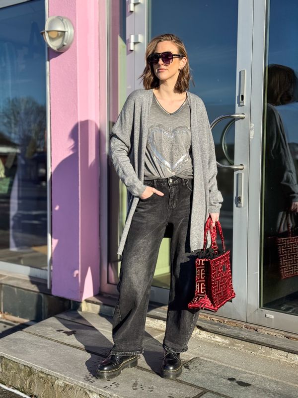 Skull Viscose Cardigan