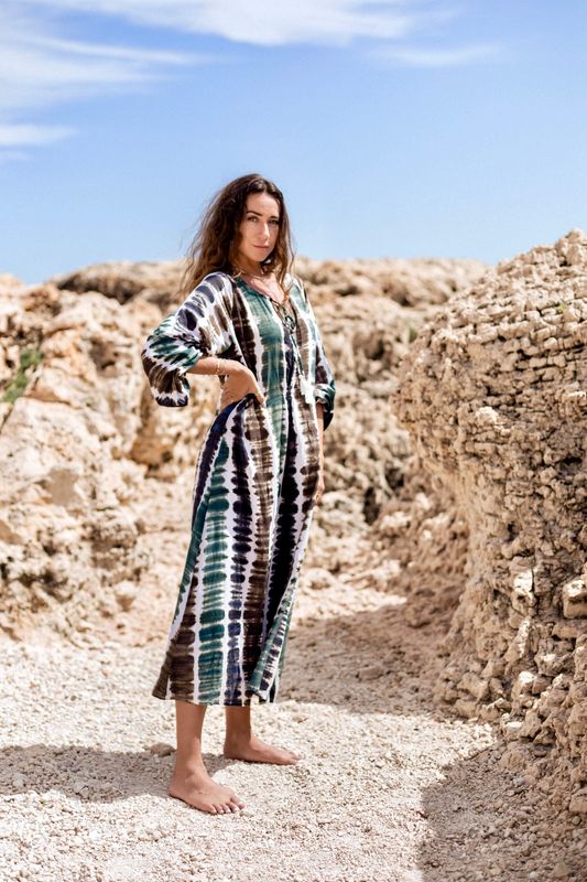 Inka Maxi Dress Coconut Milk