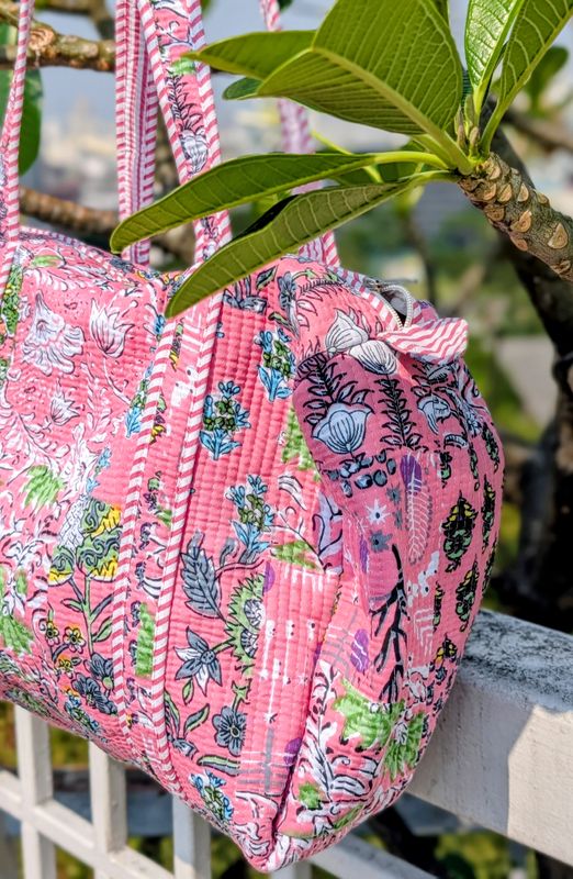 Flower Weekend Bag