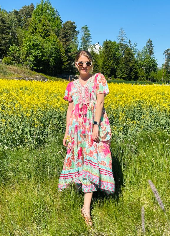 Sarah Maxi Dress Orientique
