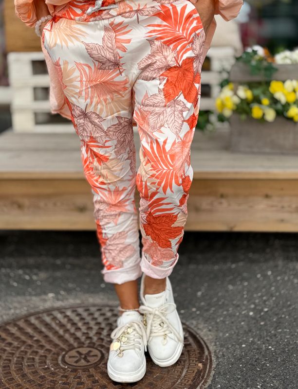 Leaf Summer Stretchy Pant