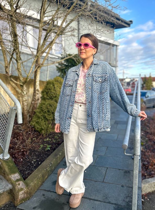 Denim Teddy Jacket