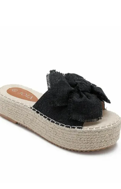 Bow Slippers Love Forever