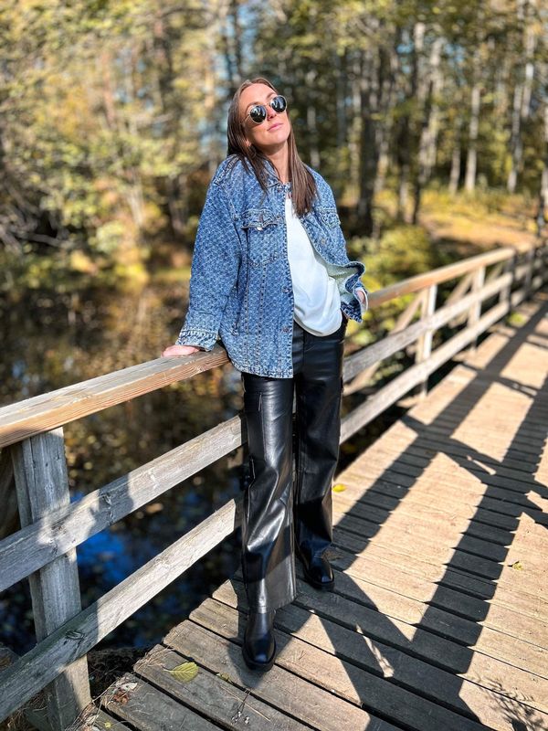 Denim Teddy Jacket
