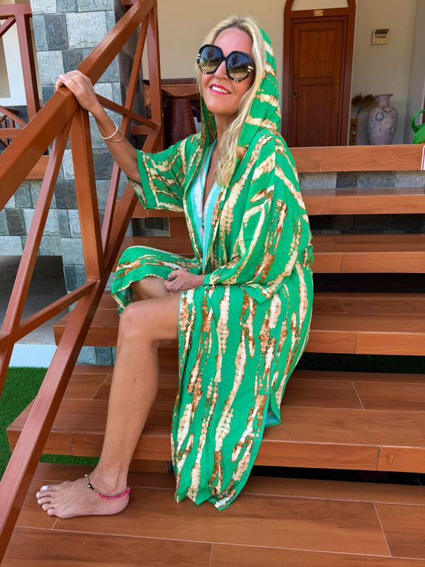 Batik Beach Kimono