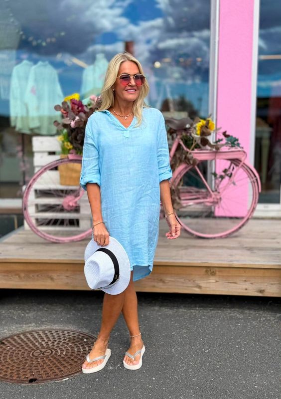 Corey Linen Tunic