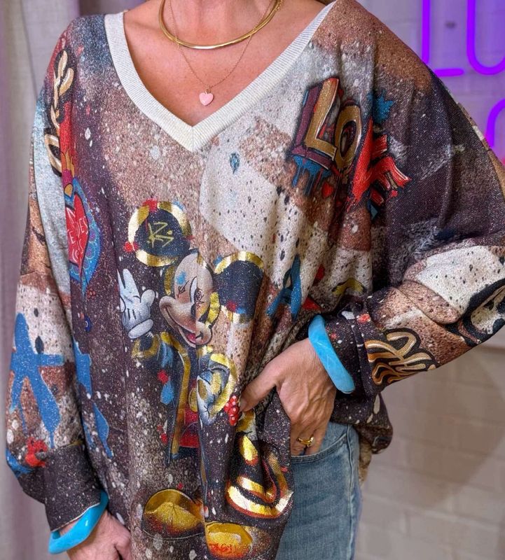 Mickey Glitter Sweater