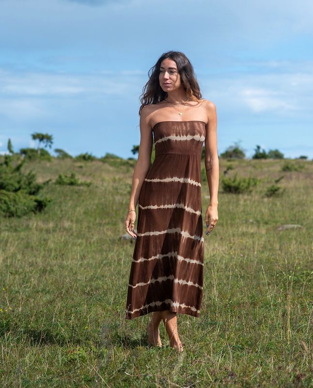 Brown Skirt/Dress Coconut Milk