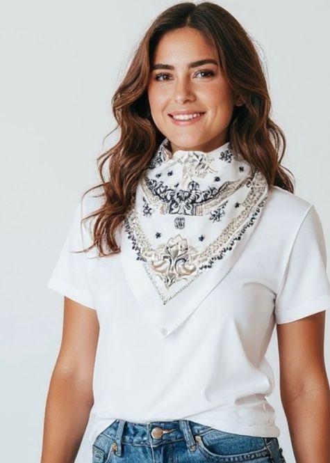Hovedbilde Spring Paisley Scarf Qnuz