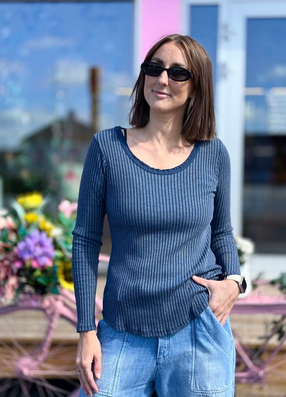 Rib Basic Sweater