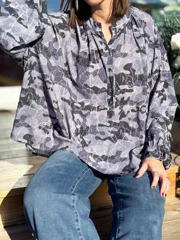 Camouflage Blouse