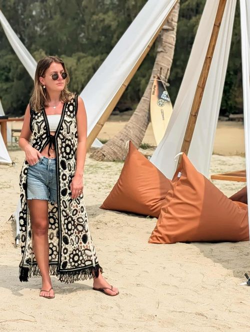 Hovedbilde Crochet Long Vest