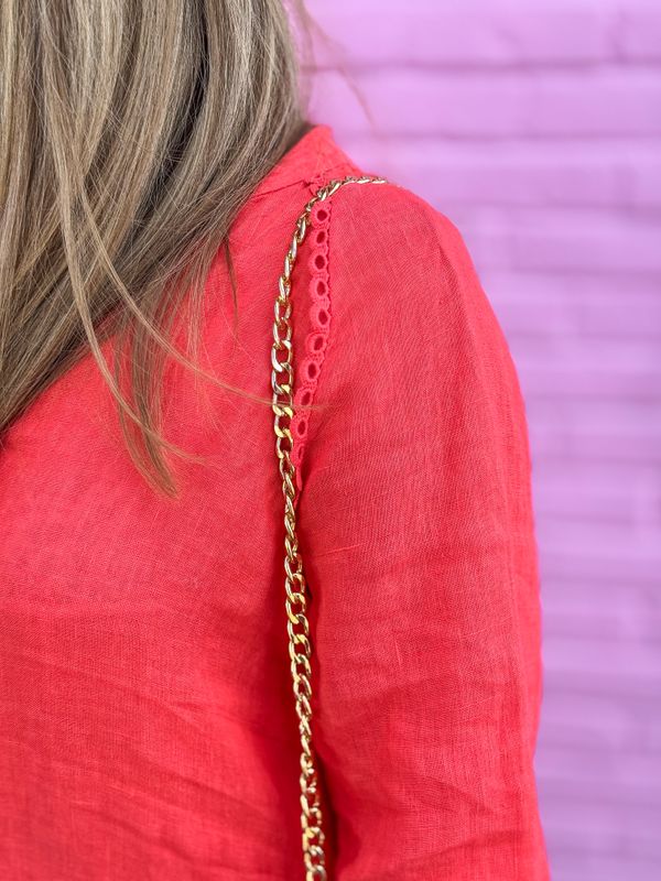 Emelie Linen Dress Love Forever