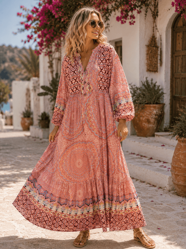 Leah Long Dress