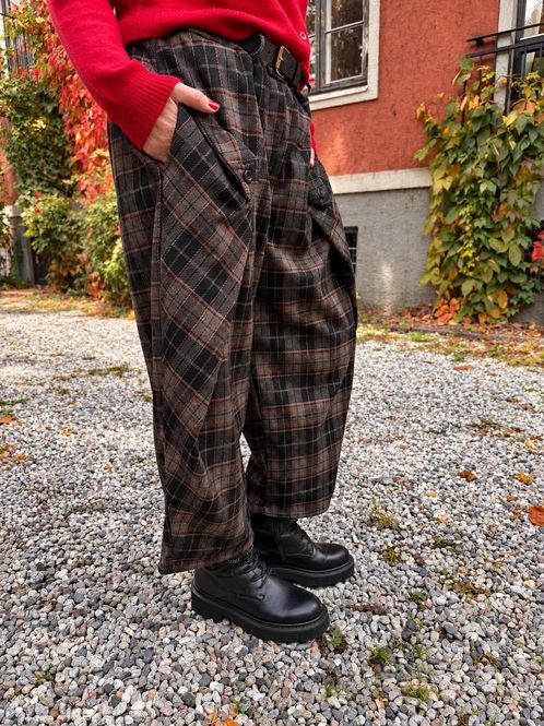 Hovedbilde Belted Check Pant