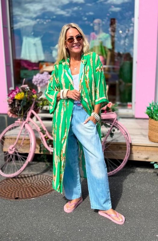 Batik Beach Kimono