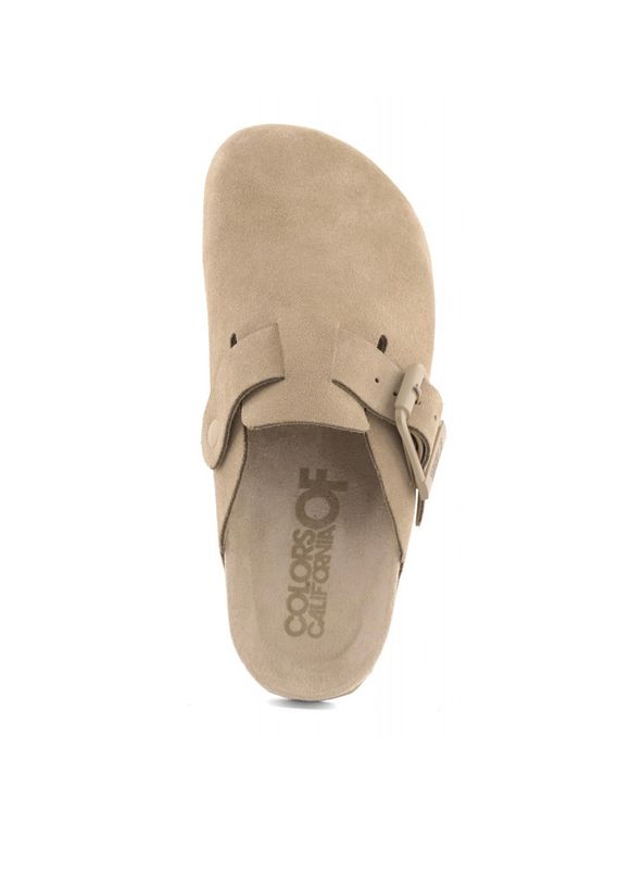 Slofi Suede Sabot Colors Of California