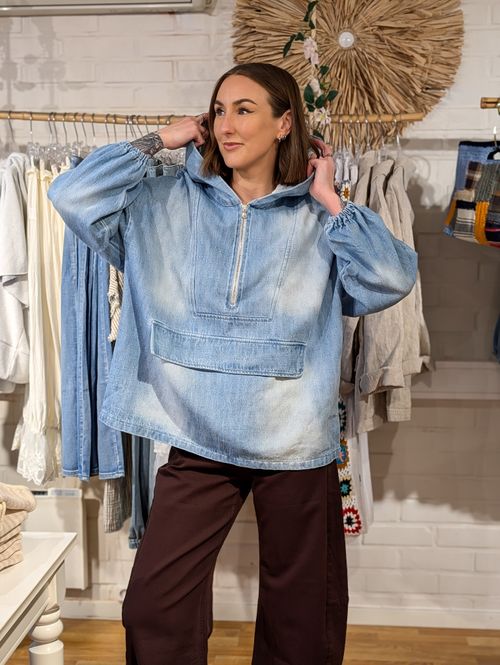 Hovedbilde Flor Denim Hoodie