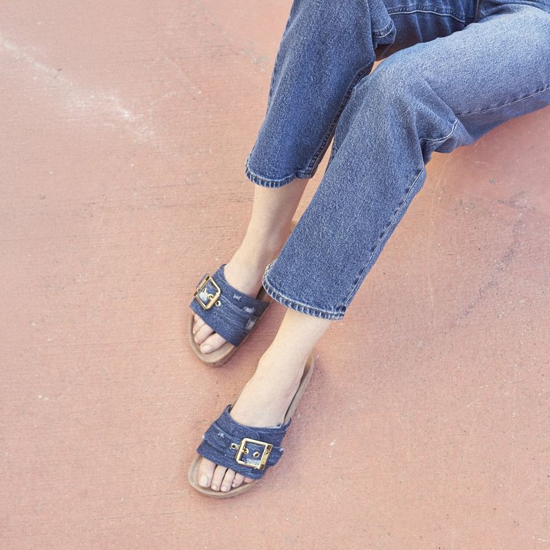 Monoband Sandal Denim Colors Of California
