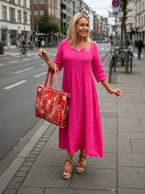 Hovedbilde Louise Linen Dress Love ...