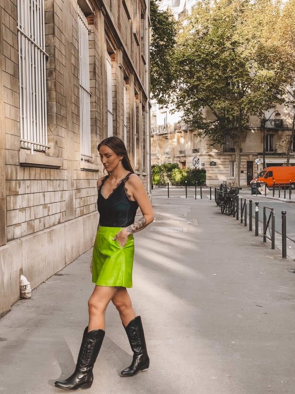 Leather Skirt Coster Copenhagen 