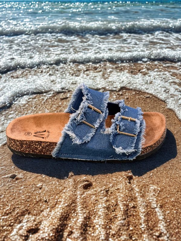 Denim Sandal